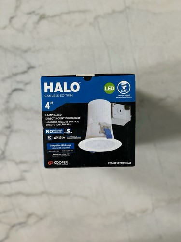 Halo canless trim - ez-trim, led