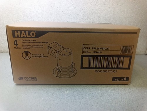 Halo canless ez trim - 4", ez-trim