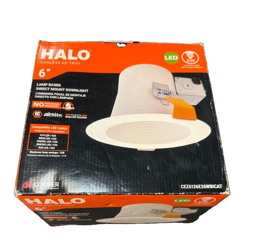 Halo cez white recessed - white,
