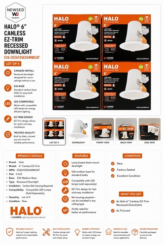 Halo canless ez - canless, ez-trim